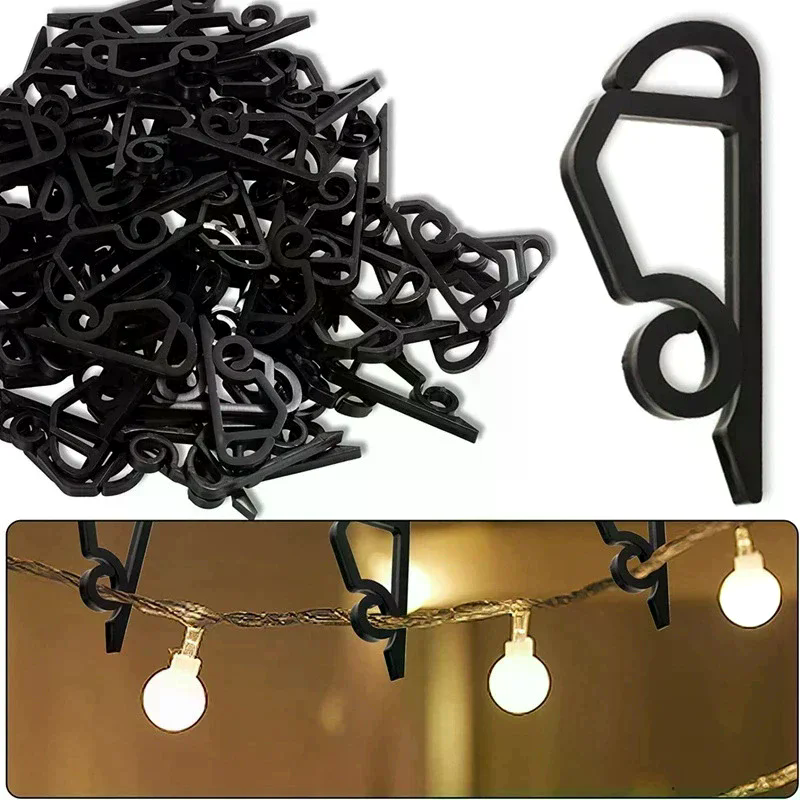 Outdoor Lighting Hooks - Outdoor Gutter Hooks Christmas Light Clip
