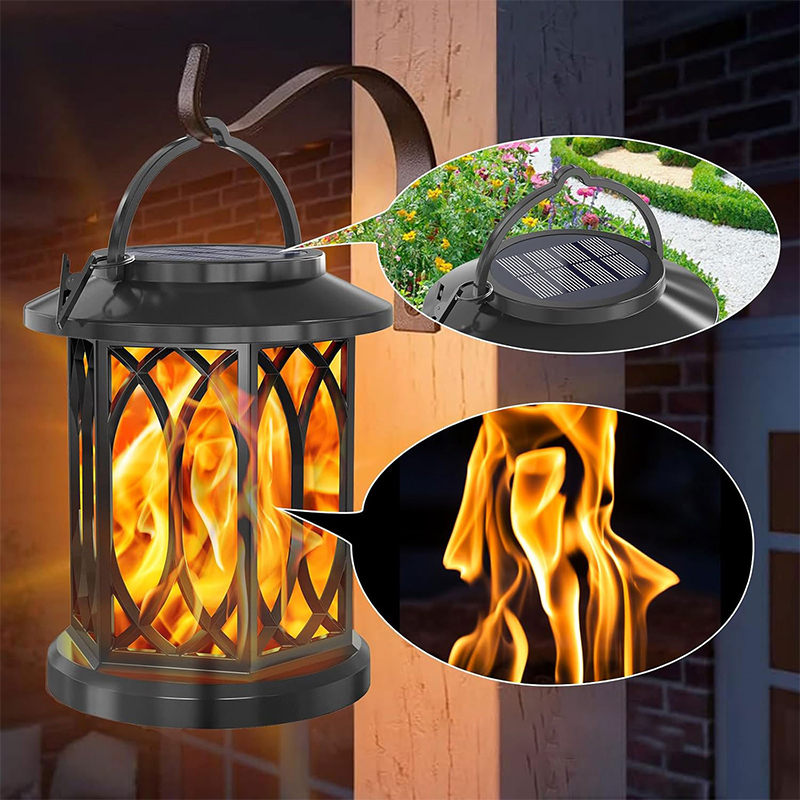 Fire Torch Solar - Dancing Flame Solar Lantern Outdoor Solar