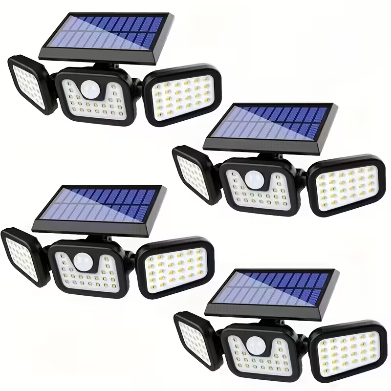 Outdoor Lighting Experts - 74 LED Solar Security Street Lights