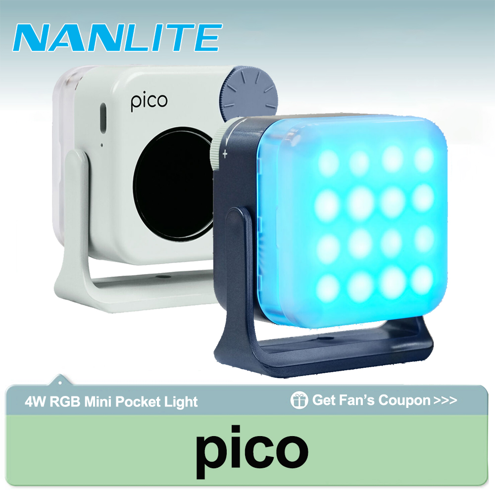Nanlite pico Full-color Magnet – Outdoor Lighting Video Shooting Bewertung und Preis
