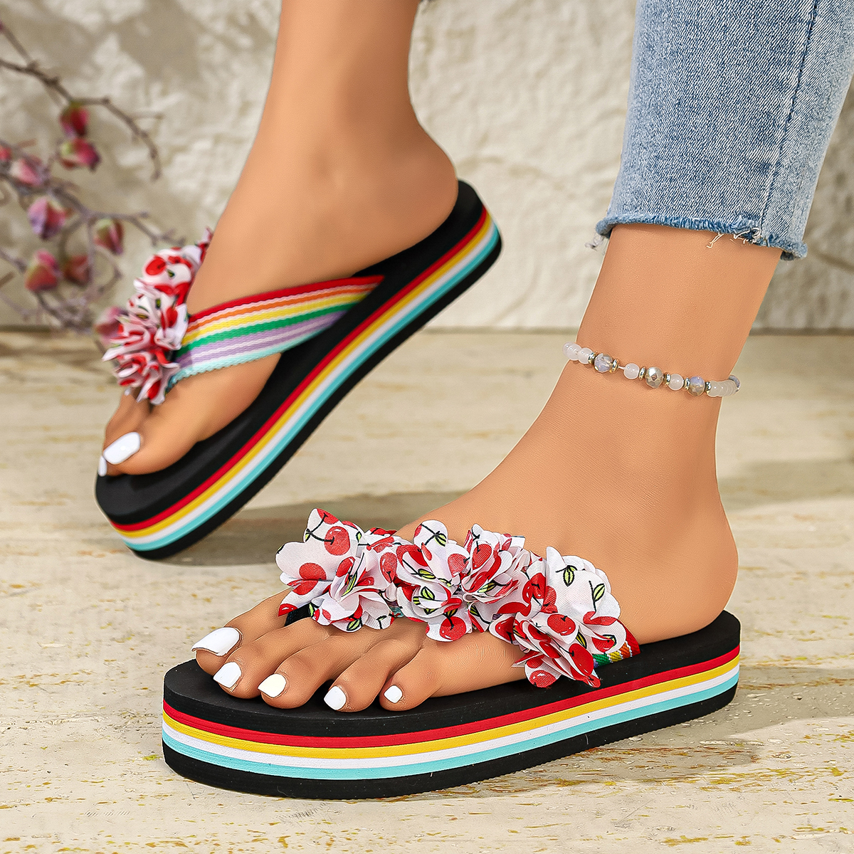 Women Slippers Summer Beach Fl – Outdoor Lighting For Your House Bewertung und Preis