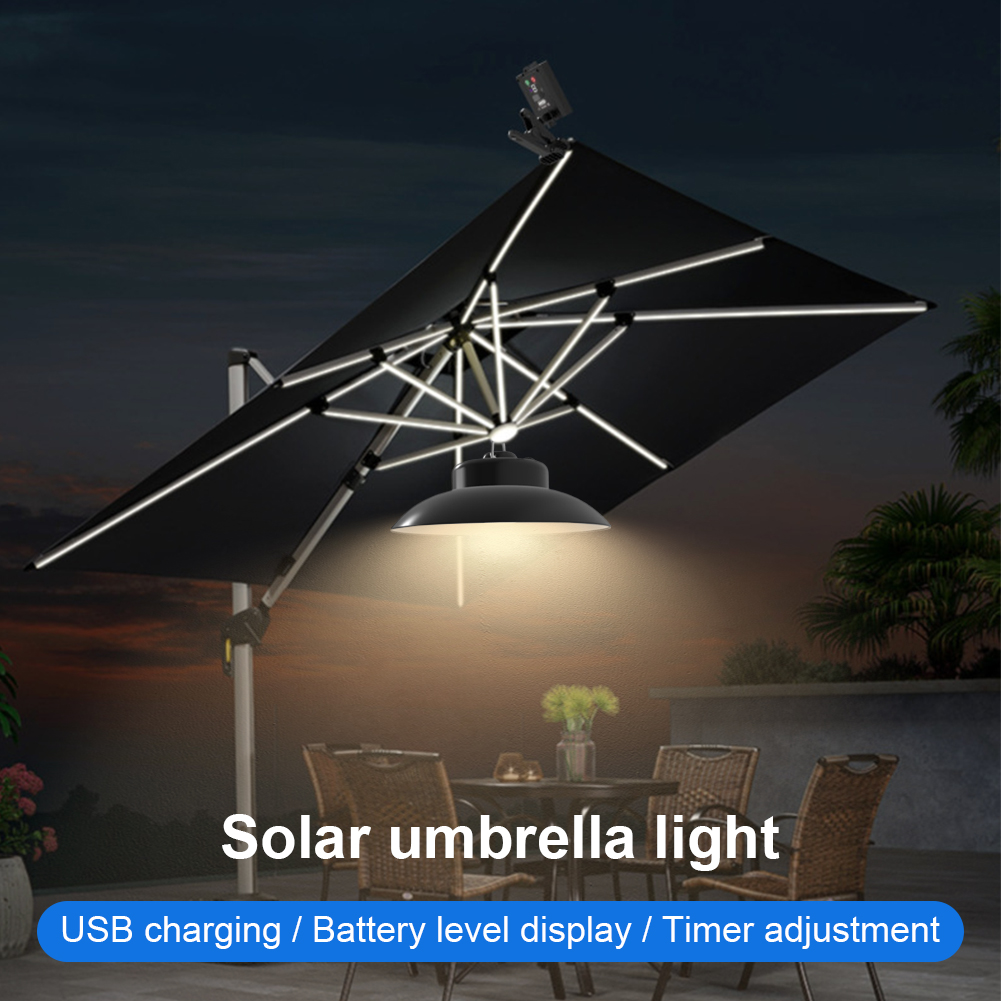 Solar Patio Umbrella Light Rem – Umbrella Led Clip Bewertung und Preis