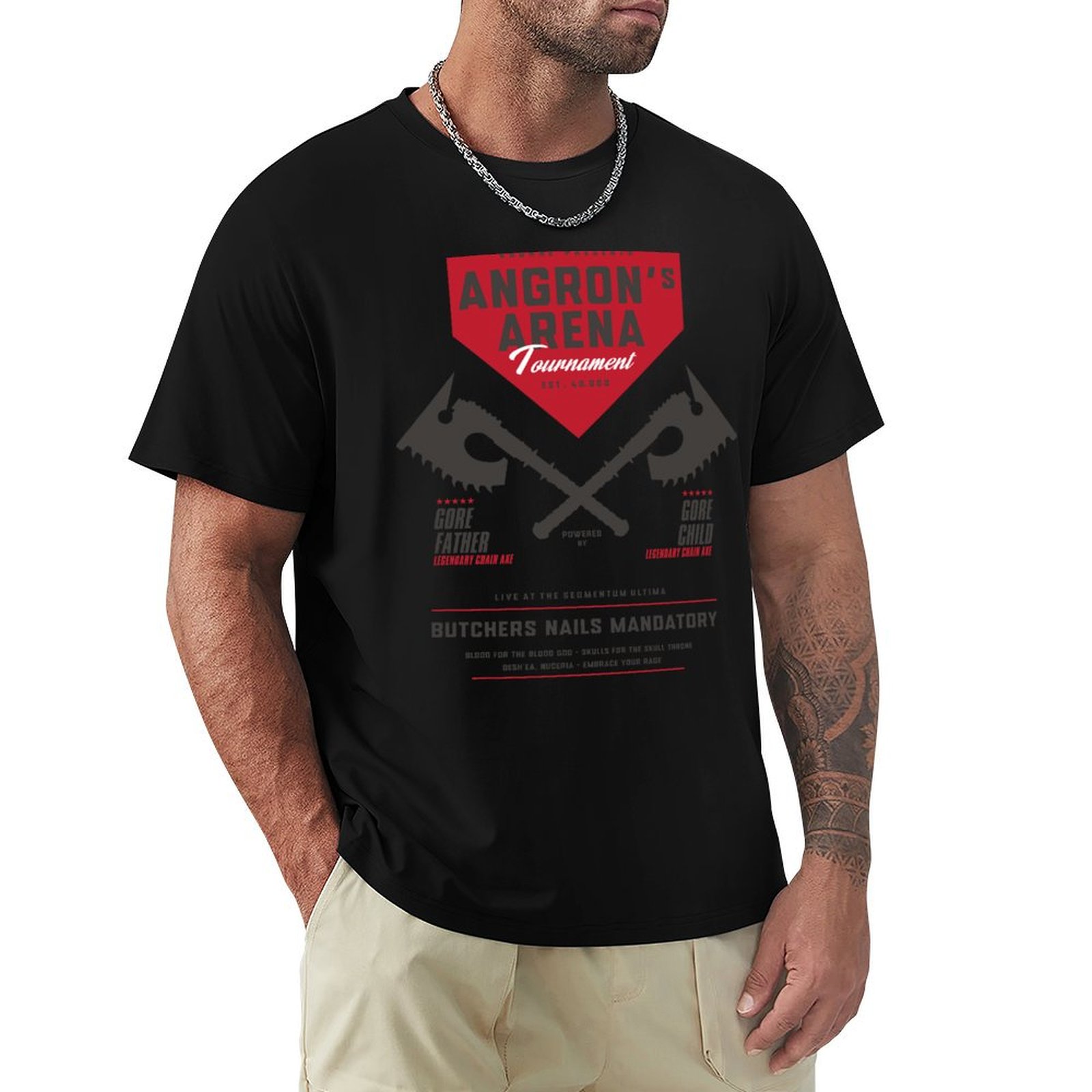 Angron's Arena (light) T-Shirt – Outdoor Lighting Not Working Bewertung und Preis