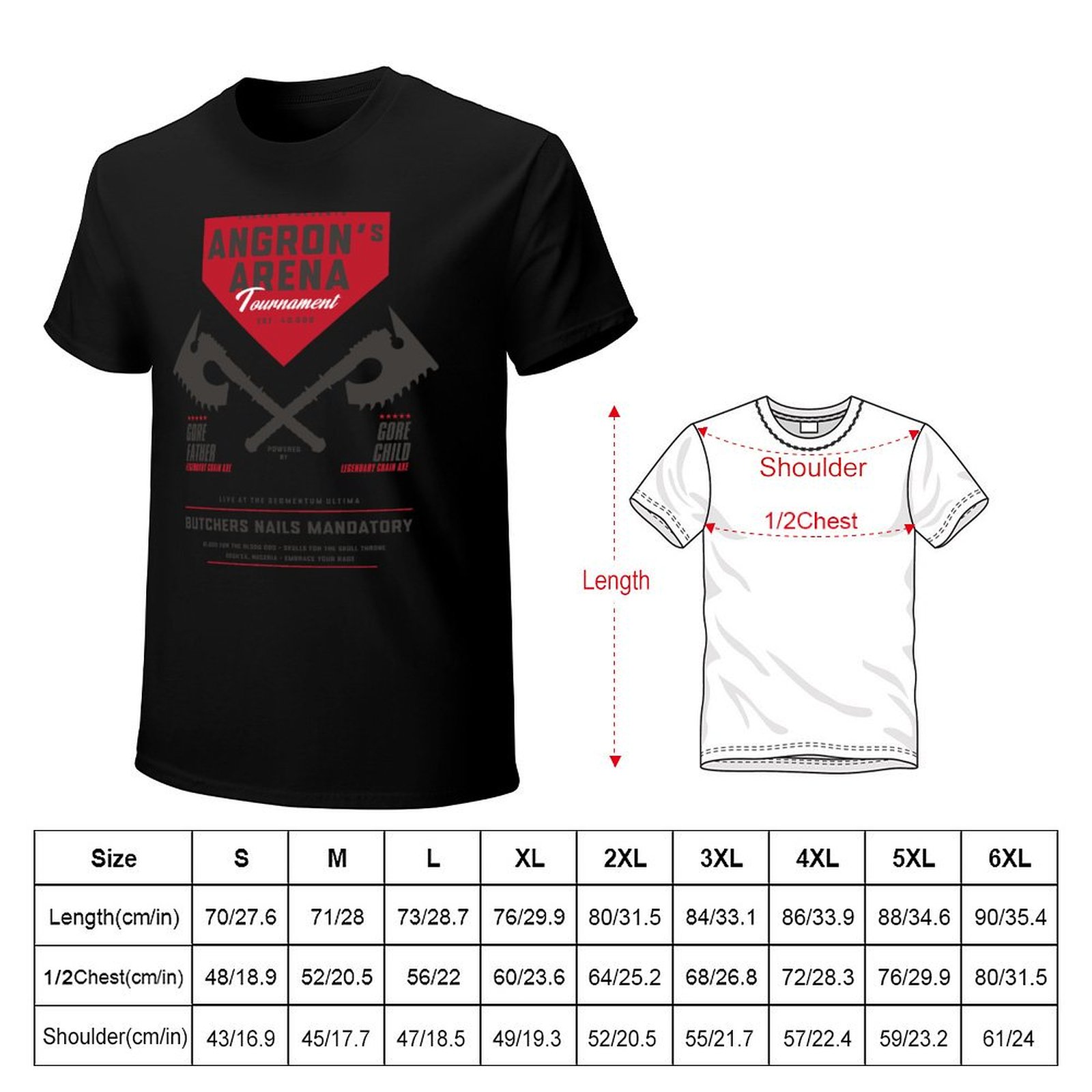 Angron's Arena (light) T-Shirt – Outdoor Lighting Not Working Bewertung und Preis