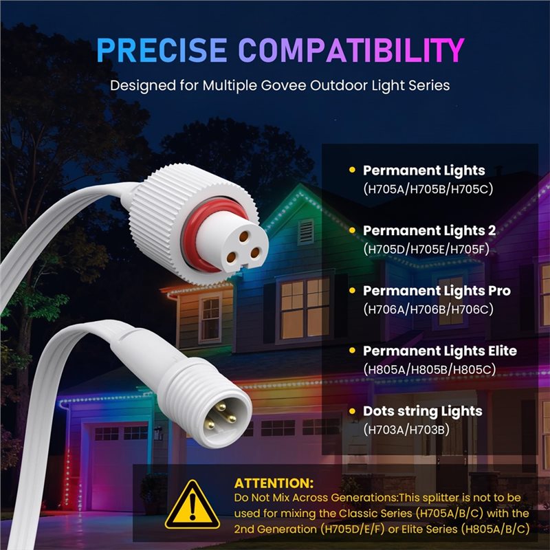A93Z Y-Splitter Waterproof 22A – Outdoor Lighting Govee Bewertung und Preis