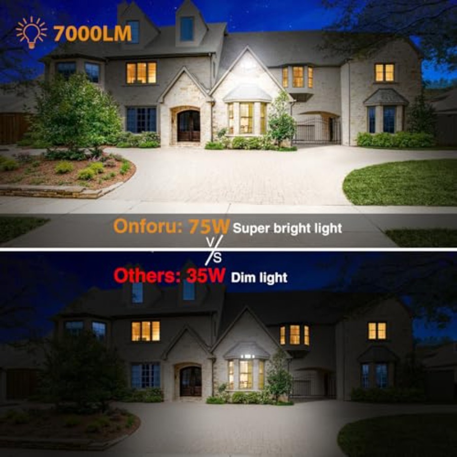 2 Pack 75W Flood Lights Outdoo – Outdoor Lighting Controller Bewertung und Preis
