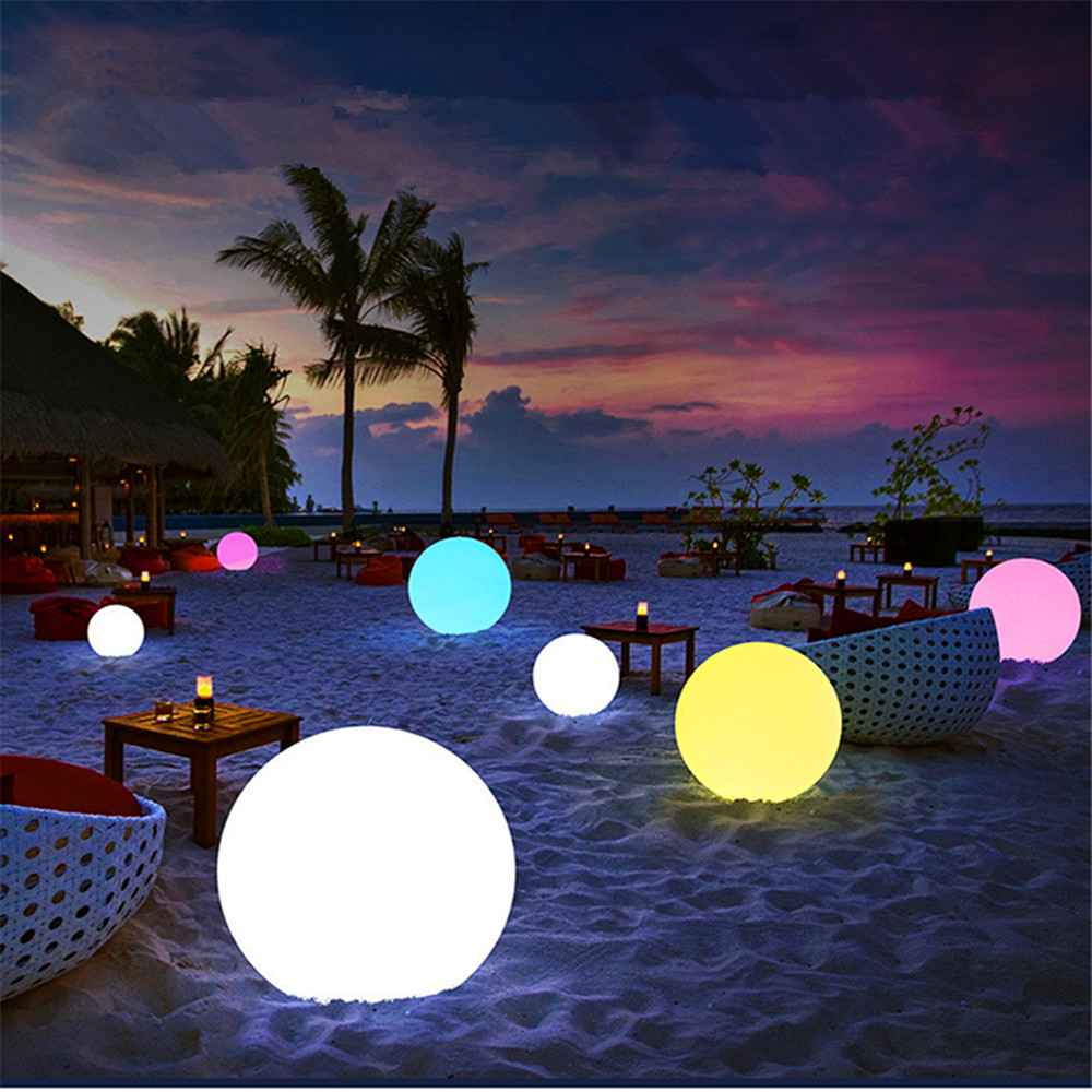 Rechargeable LED Glowing Ball  – Bollard Light Garden Bewertung und Preis
