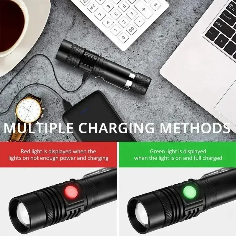 T6 LED Rechargeable Flashlight – Outdoor Lighting House Bewertung und Preis