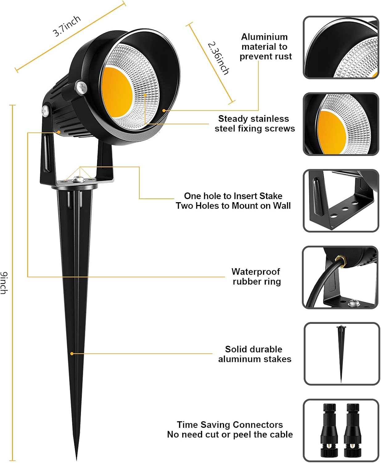 10W LED Landscape Lights with  – Outdoor Lighting Led Bewertung und Preis