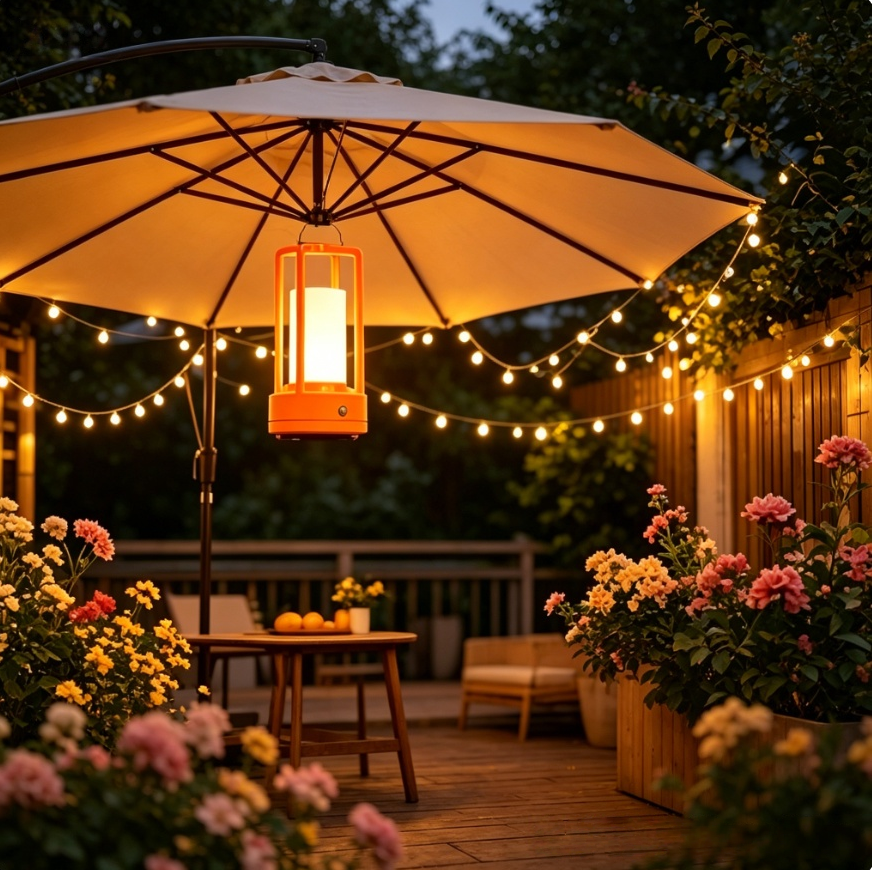 Modern Orange Cage Table Lamp  – Outdoor Lighting Led Bewertung und Preis
