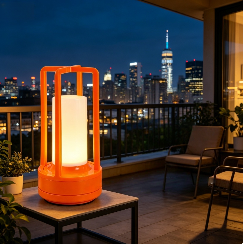 Modern Orange Cage Table Lamp  – Outdoor Lighting Led Bewertung und Preis