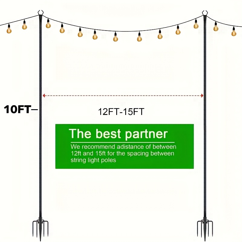Outdoor String Light Holiday D – Outdoor Lighting Hooks Bewertung und Preis