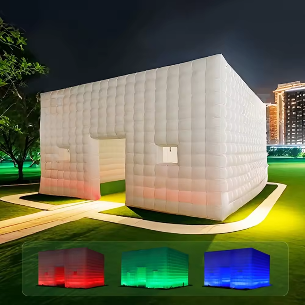 26FT Large LED Inflatable Air  – Outdoor Lighting Rental For Party Bewertung und Preis