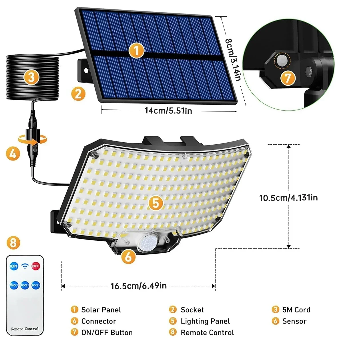 234LED Solar Outdoor Lights Mo – Outdoor Lighting For Patio Bewertung und Preis