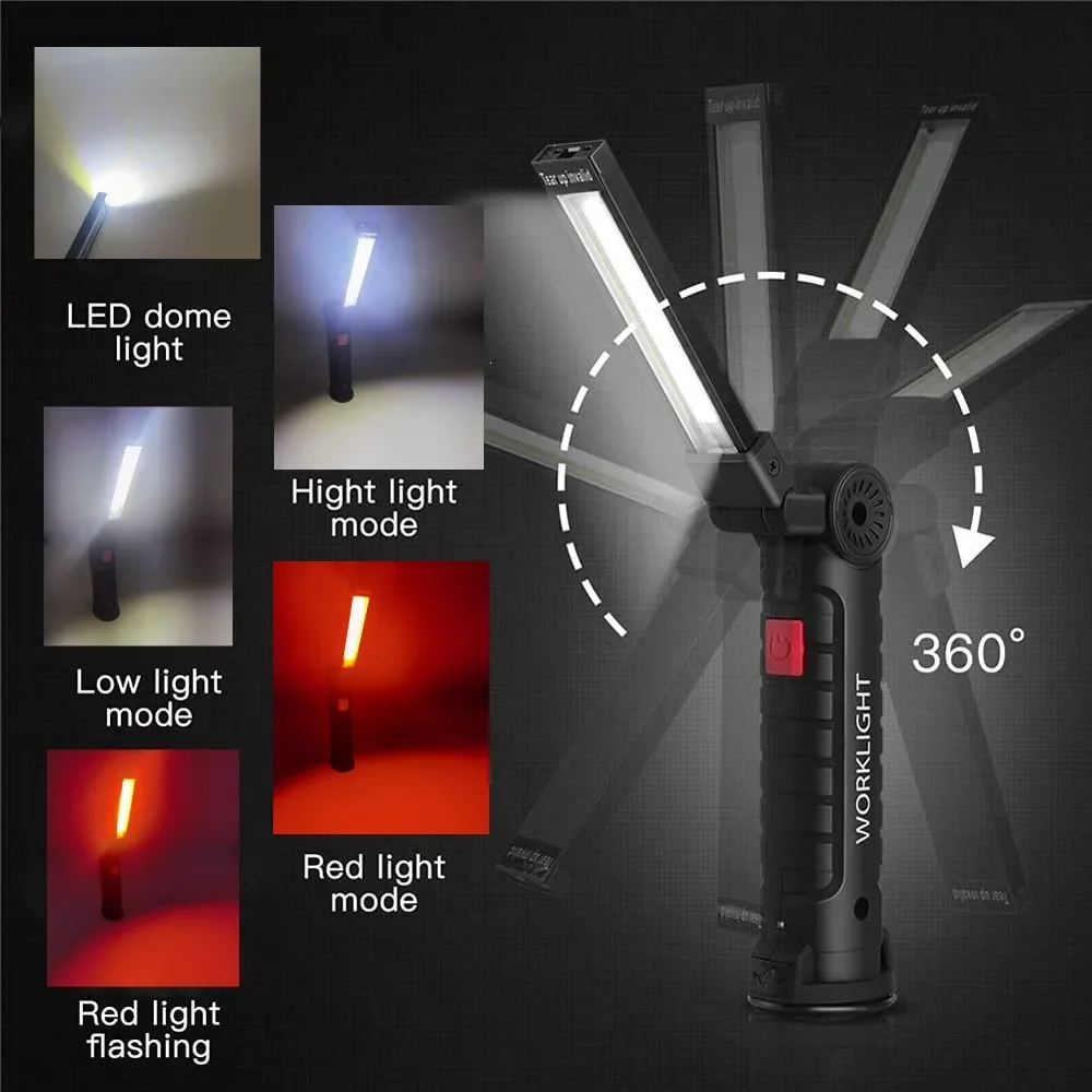 Portable COB LED Flashlight US – Hanging Outdoor Lighting Bewertung und Preis