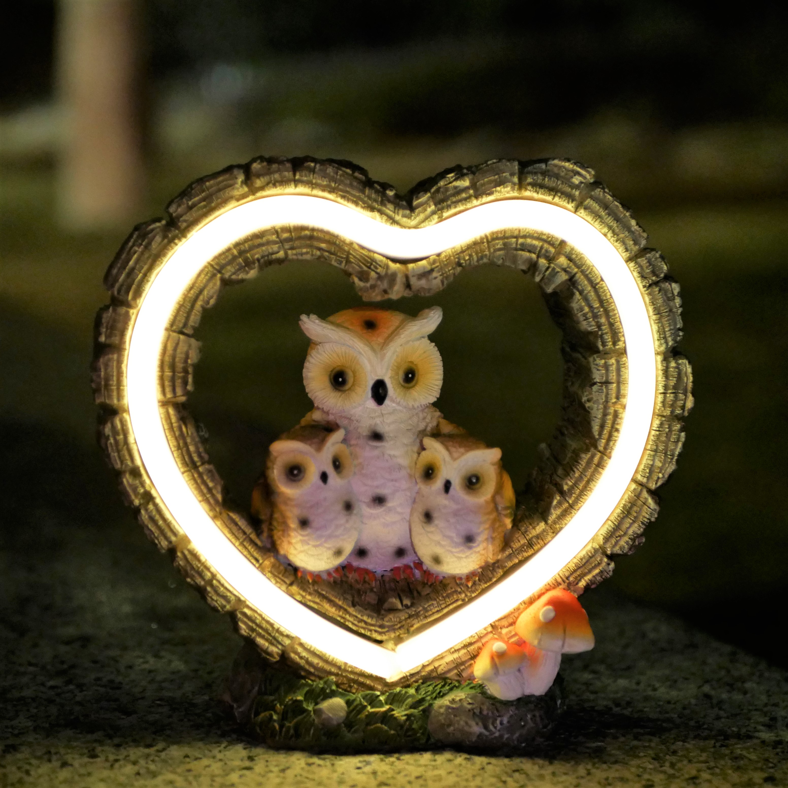1Pc Solar-Powered Light, Heart – Outdoor Lighting For Patio Bewertung und Preis