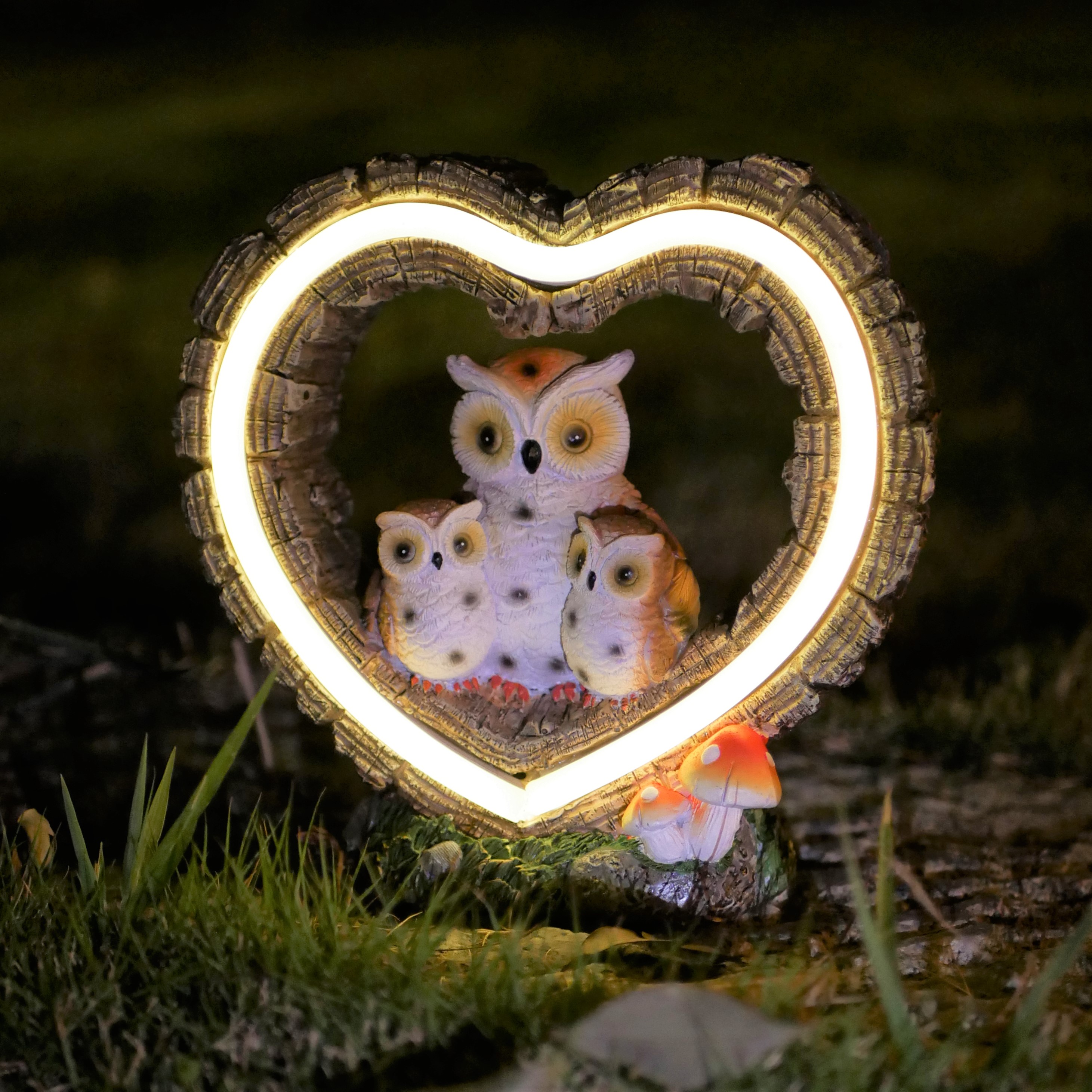 1Pc Solar-Powered Light, Heart – Outdoor Lighting For Patio Bewertung und Preis