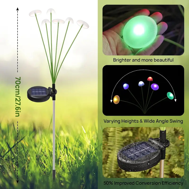 Solar Garden Lights Dual Mode  – Bollard Light Garden Bewertung und Preis
