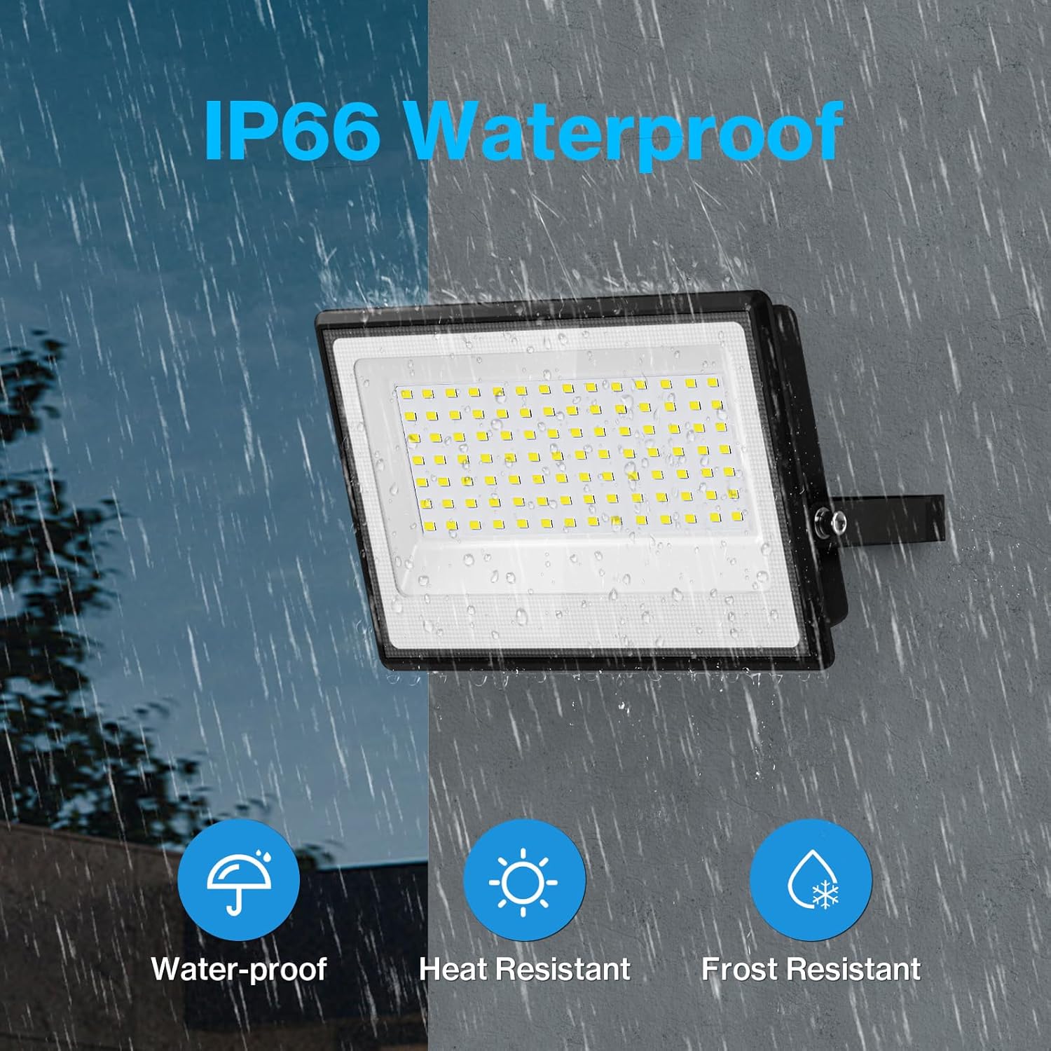 130W LED Flood Light, 13000lm  – Outdoor Lighting Led Bewertung und Preis