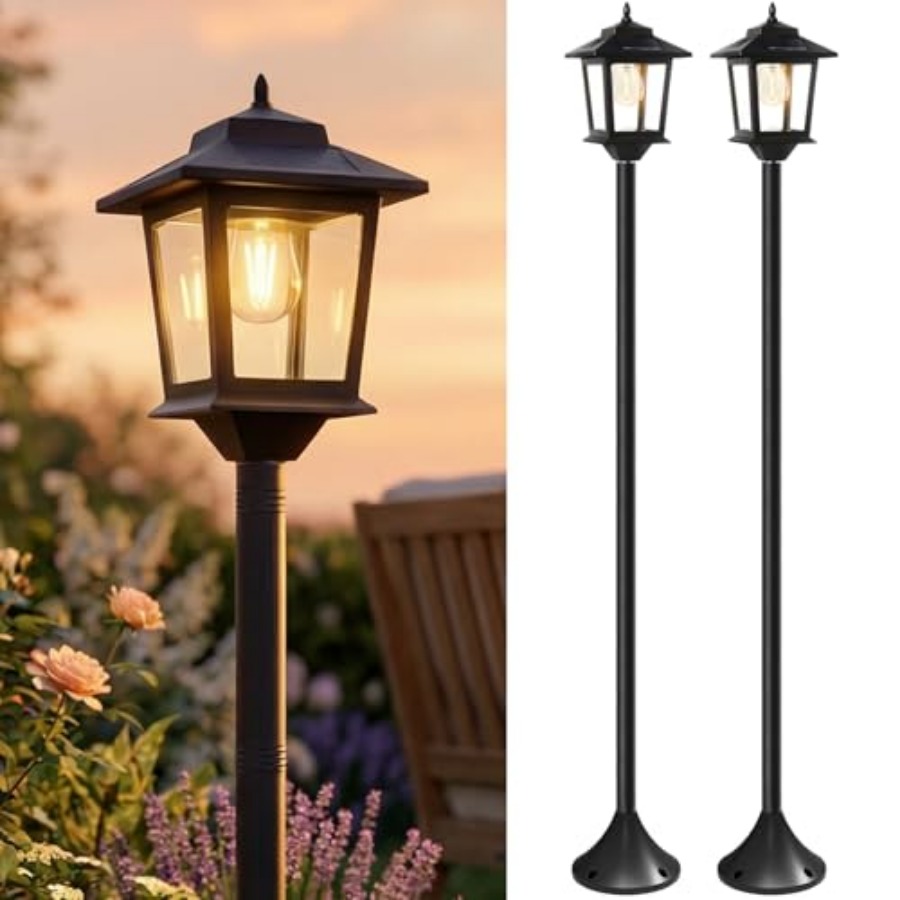 Outdoor Solar Post Lights, 2-P – Outdoor Lighting For Patio Bewertung und Preis