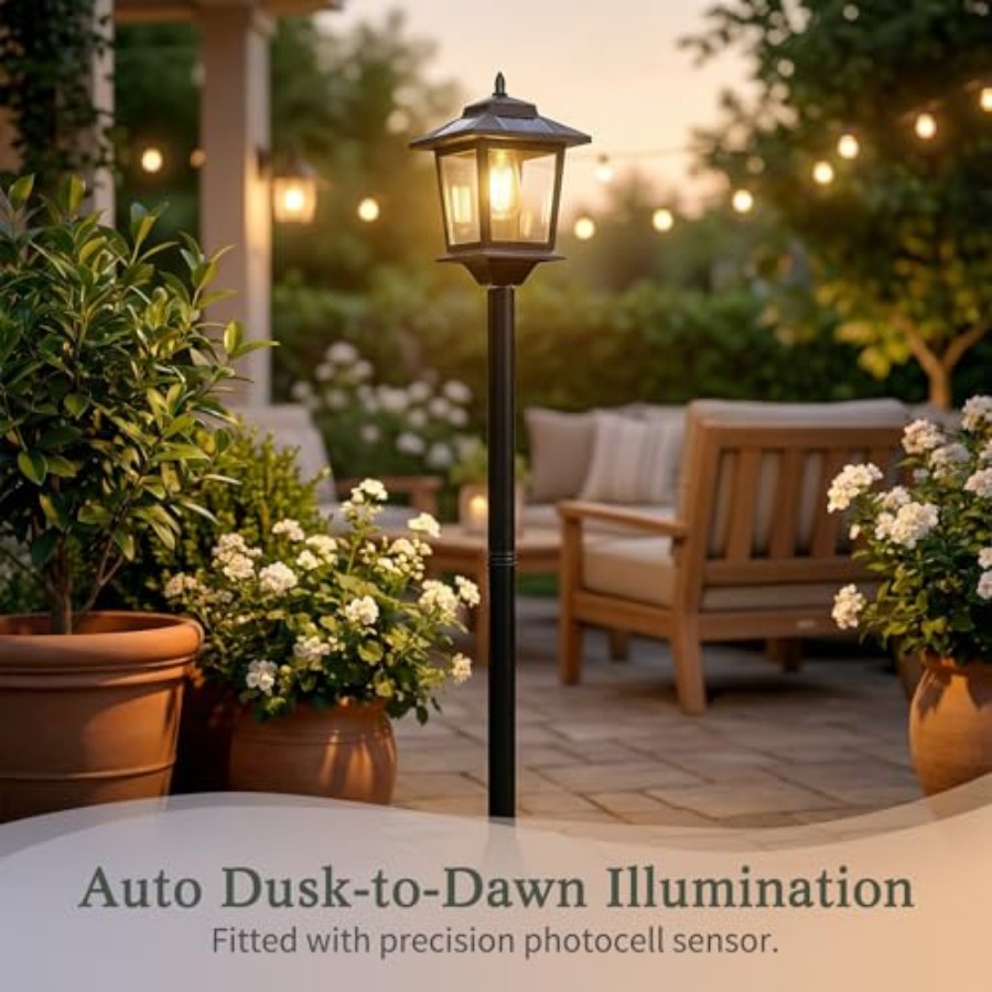 Outdoor Solar Post Lights, 2-P – Outdoor Lighting For Patio Bewertung und Preis