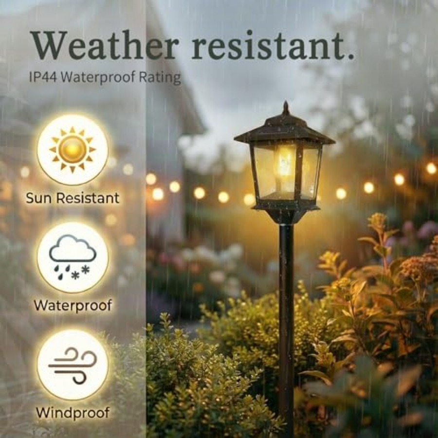 Outdoor Solar Post Lights, 2-P – Outdoor Lighting For Patio Bewertung und Preis