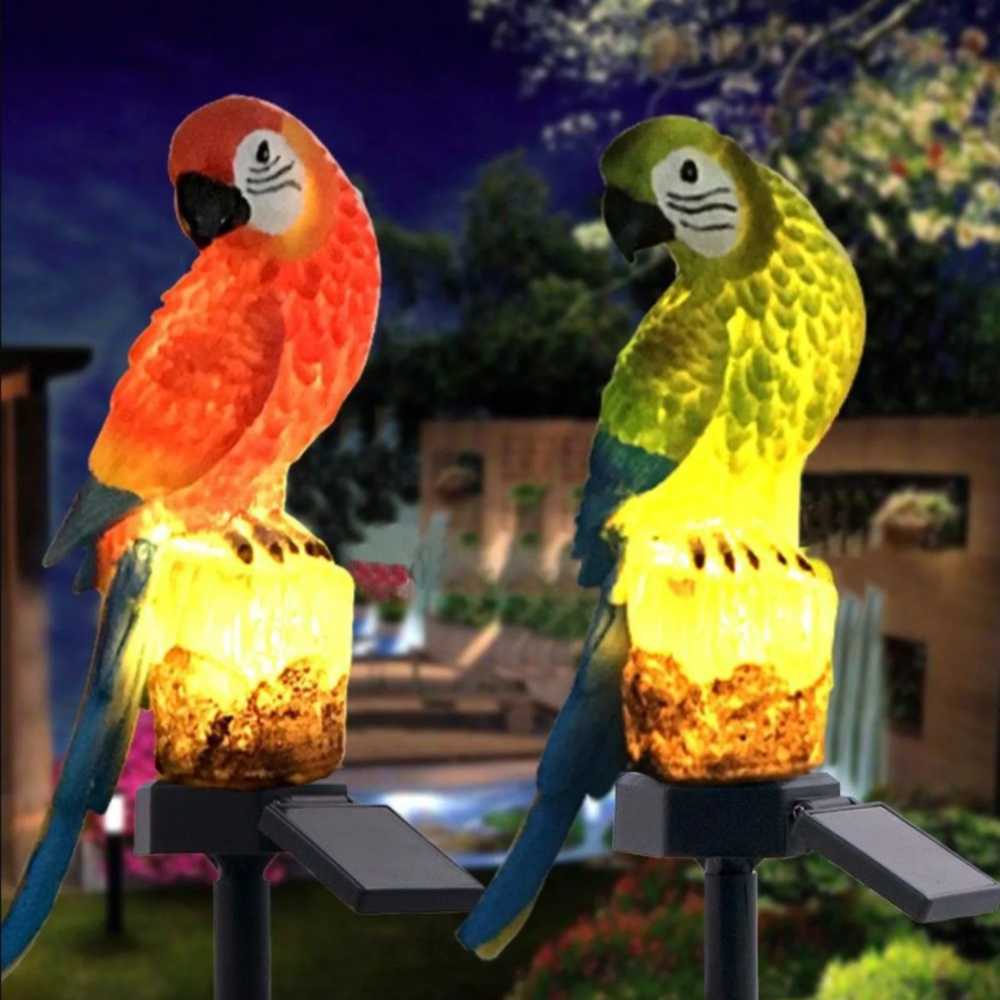 Solar Resin Parrot Decorative  – Outdoor Lighting For Gazebo Bewertung und Preis