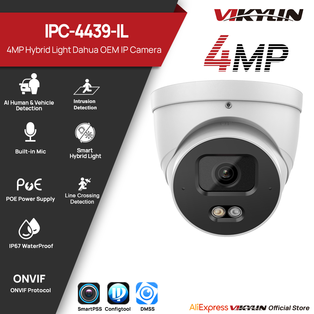 VIKYLIN 4MP IP Security Camera – Outdoor Lighting Not Working Bewertung und Preis