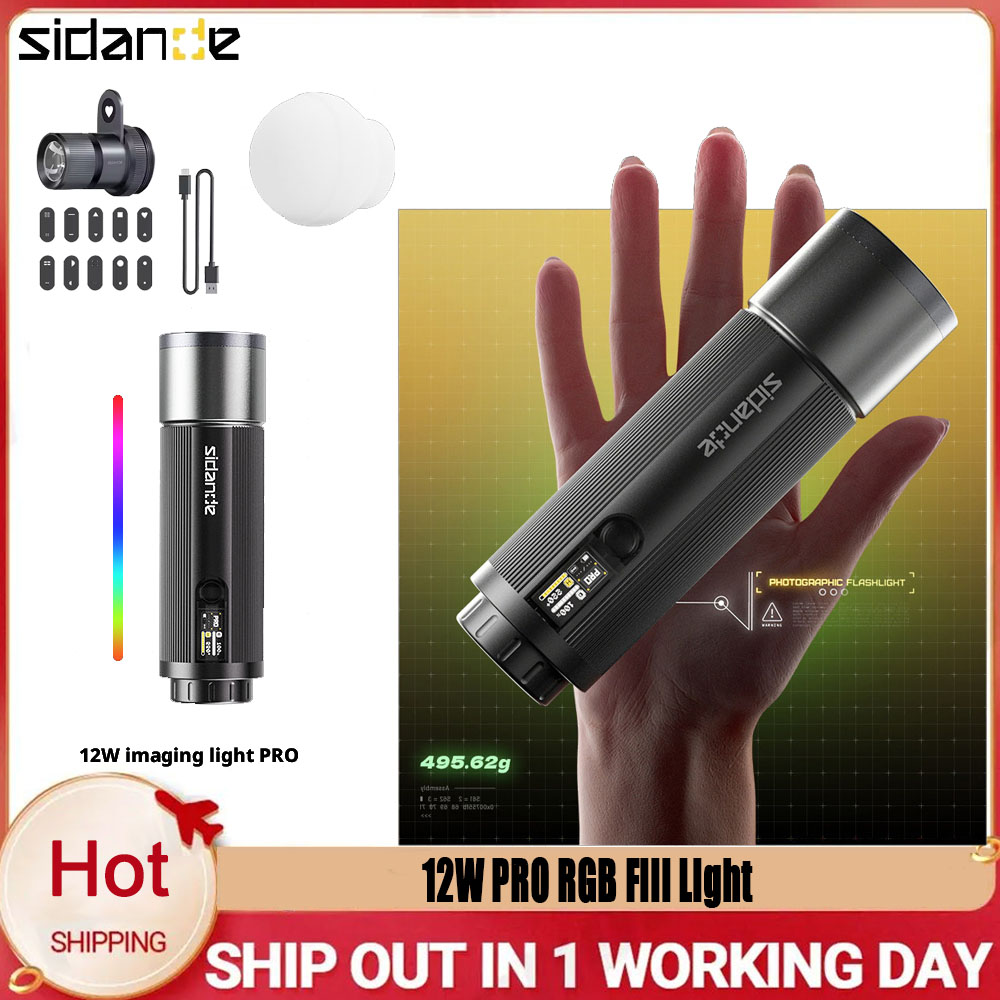 SIDANDE Portable RGB Flashligh – Outdoor Lighting Video Shooting Bewertung und Preis
