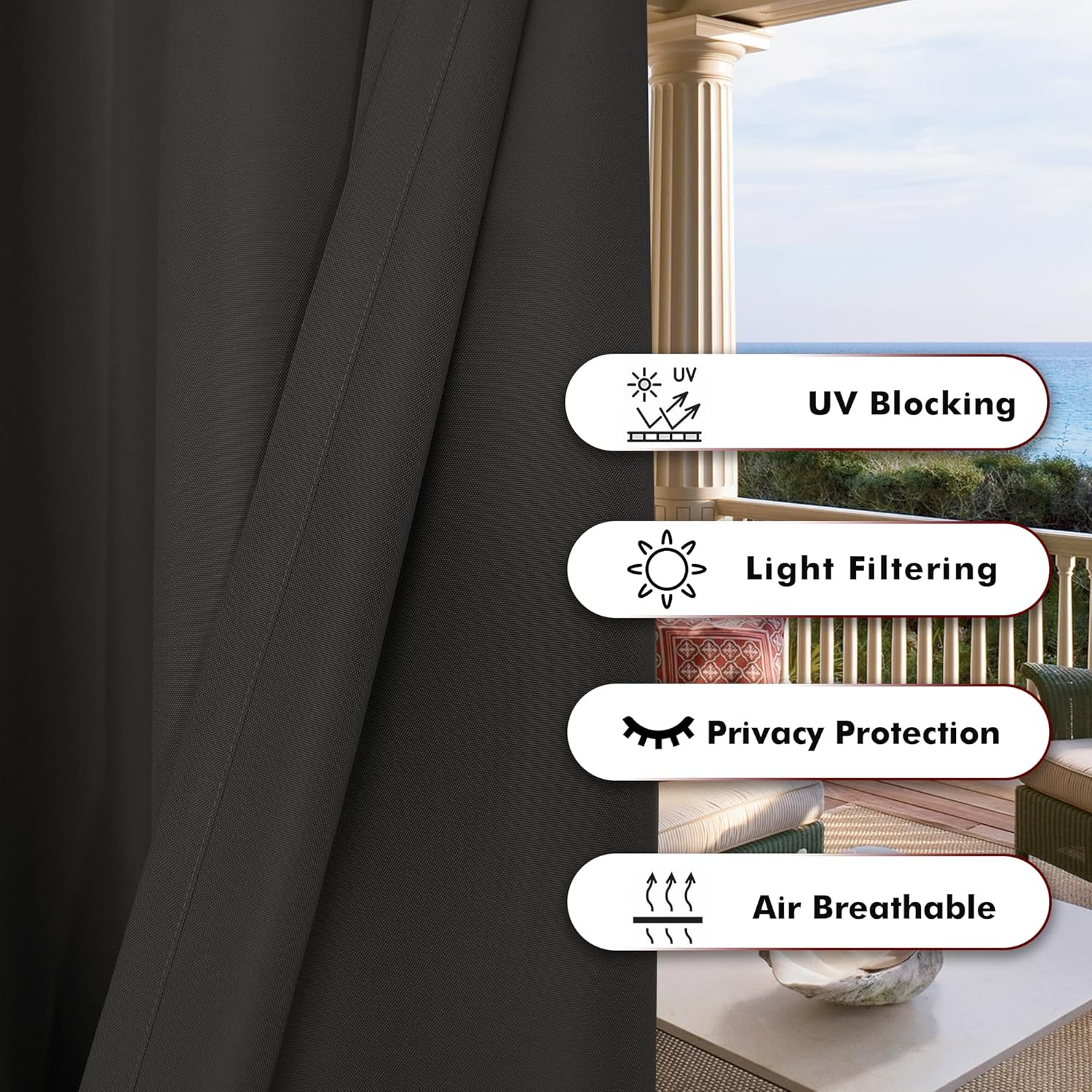 Outdoor Waterproof Curtains fo – Outdoor Lighting For Gazebo Bewertung und Preis