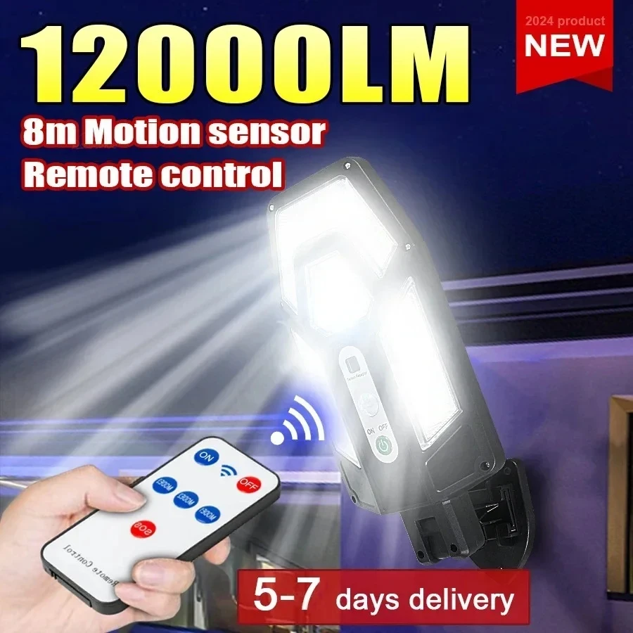 12000LM Powerful Solar Wall La – Bollard Light Garden Bewertung und Preis