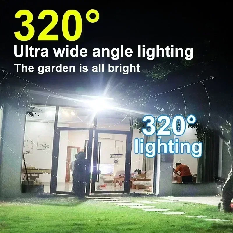 12000LM Powerful Solar Wall La – Bollard Light Garden Bewertung und Preis