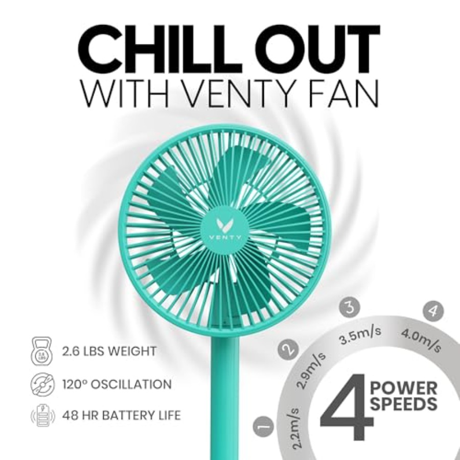 Portable Fan - Wireless Batter – Outdoor Lighting Battery Operated Bewertung und Preis