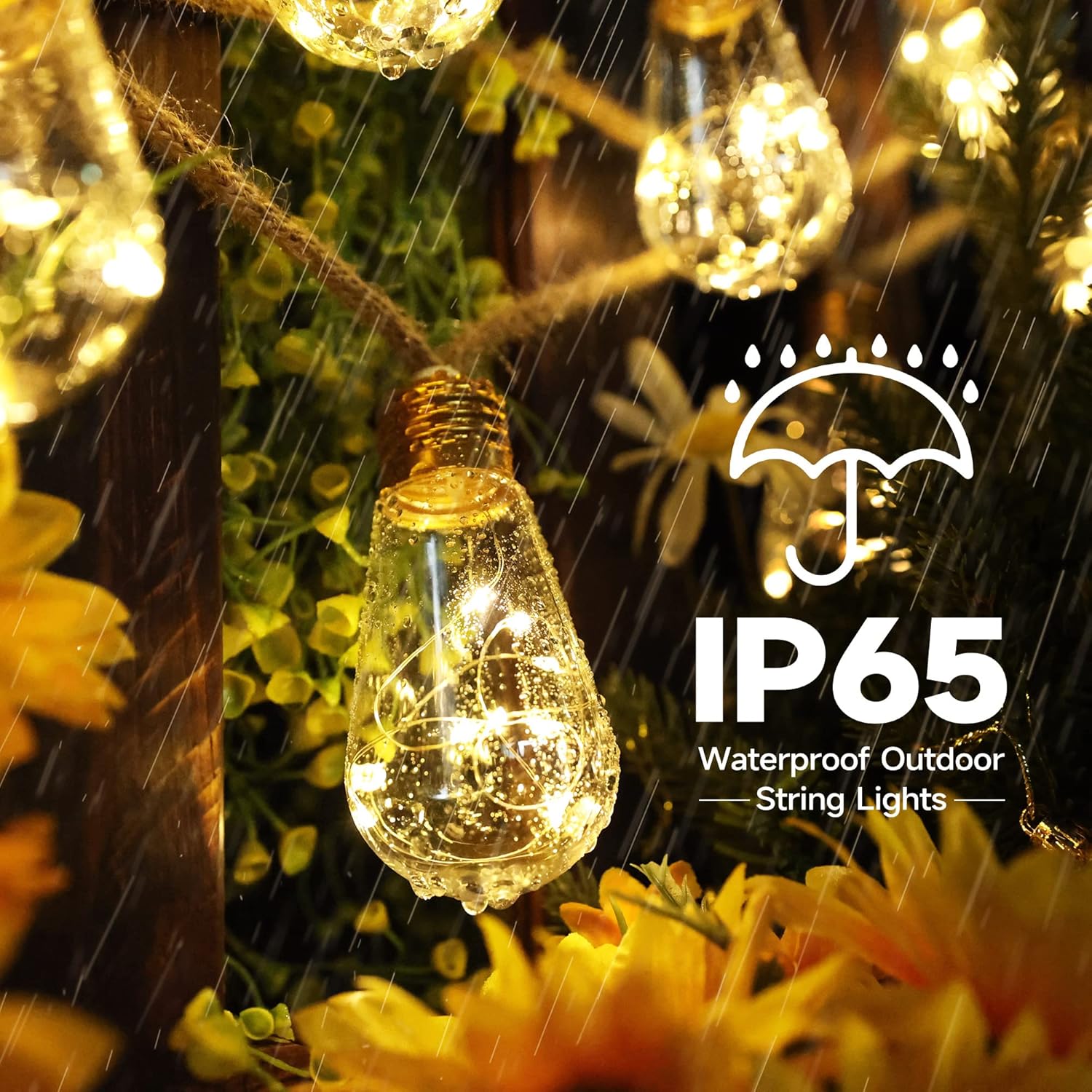 Solar Outdoor String Lights 20 – Outdoor Lighting For Patio Bewertung und Preis