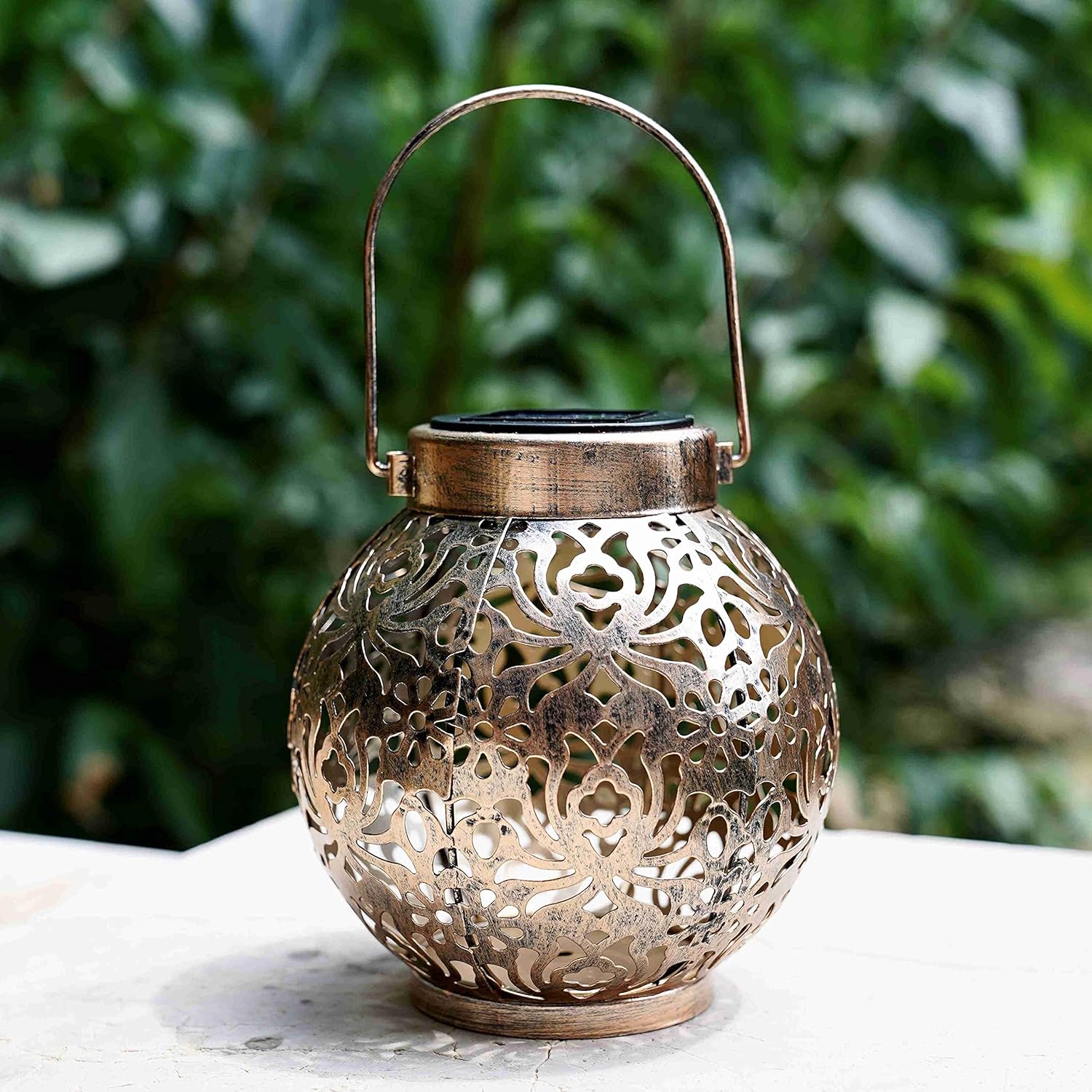 1-6PCS Moroccan Solar Lanterns – Outdoor Lighting For Gazebo Bewertung und Preis