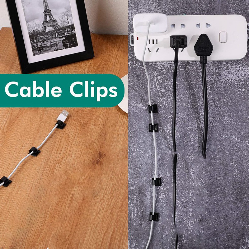 50 Pcs Mini Cable Clips Hooks  – Outdoor Lighting Hooks Bewertung und Preis