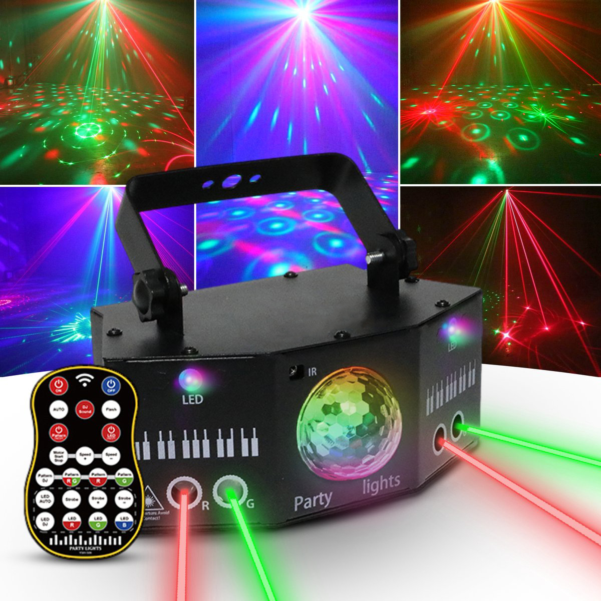 Wuzstar RGB LED Laser Effect S – Outdoor Lighting Controller Bewertung und Preis