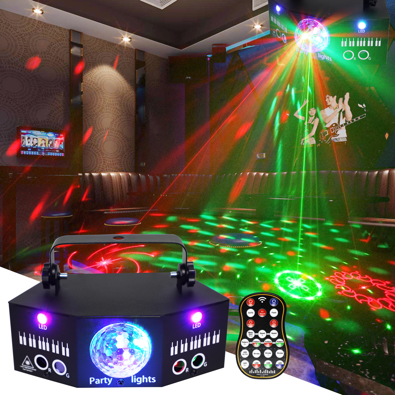 Wuzstar RGB LED Laser Effect S – Outdoor Lighting Controller Bewertung und Preis