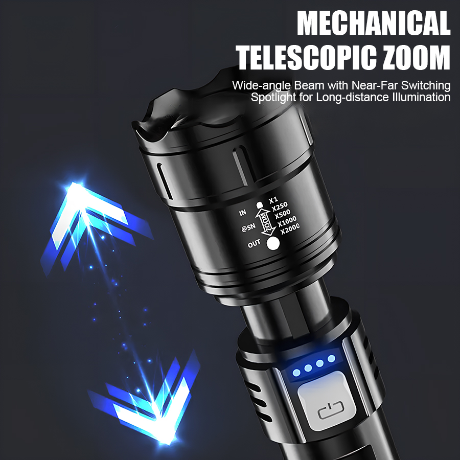 High Power P50 LED Flashlight  – Outdoor Lighting House Bewertung und Preis
