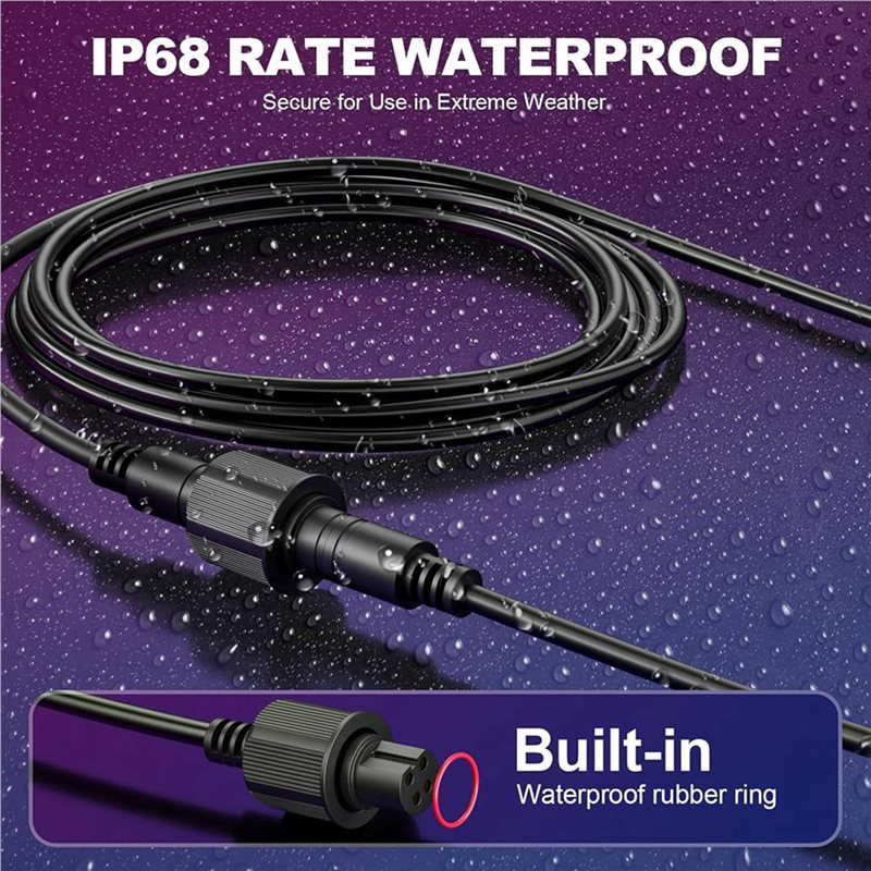 M12K-2Pcs 10FT Extension Cable – Outdoor Lighting Govee Bewertung und Preis