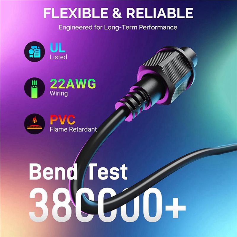 M12K-2Pcs 10FT Extension Cable – Outdoor Lighting Govee Bewertung und Preis