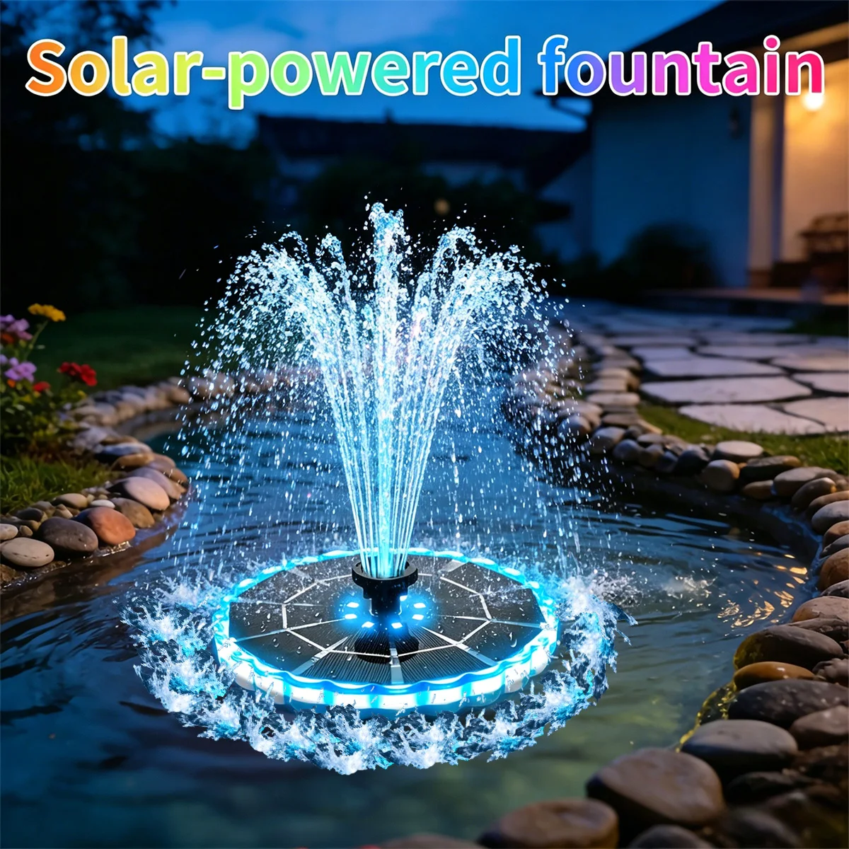 3.5W Outdoor Solar Fountain fo – Bollard Light Garden Bewertung und Preis