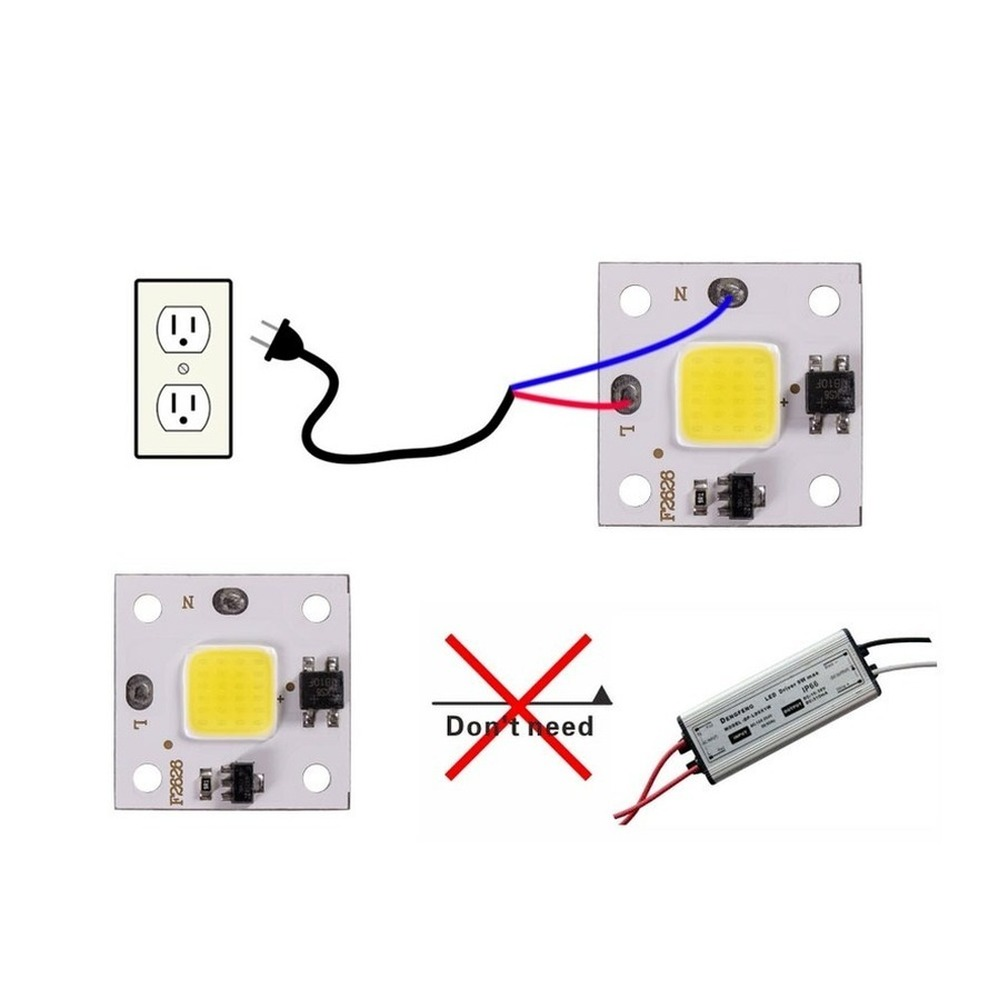 10W COB module 220V LED Chip D – Bollard Light Garden Bewertung und Preis