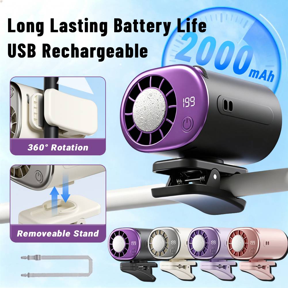 Summer Portable Clip on Fan US – Umbrella Led Clip Bewertung und Preis
