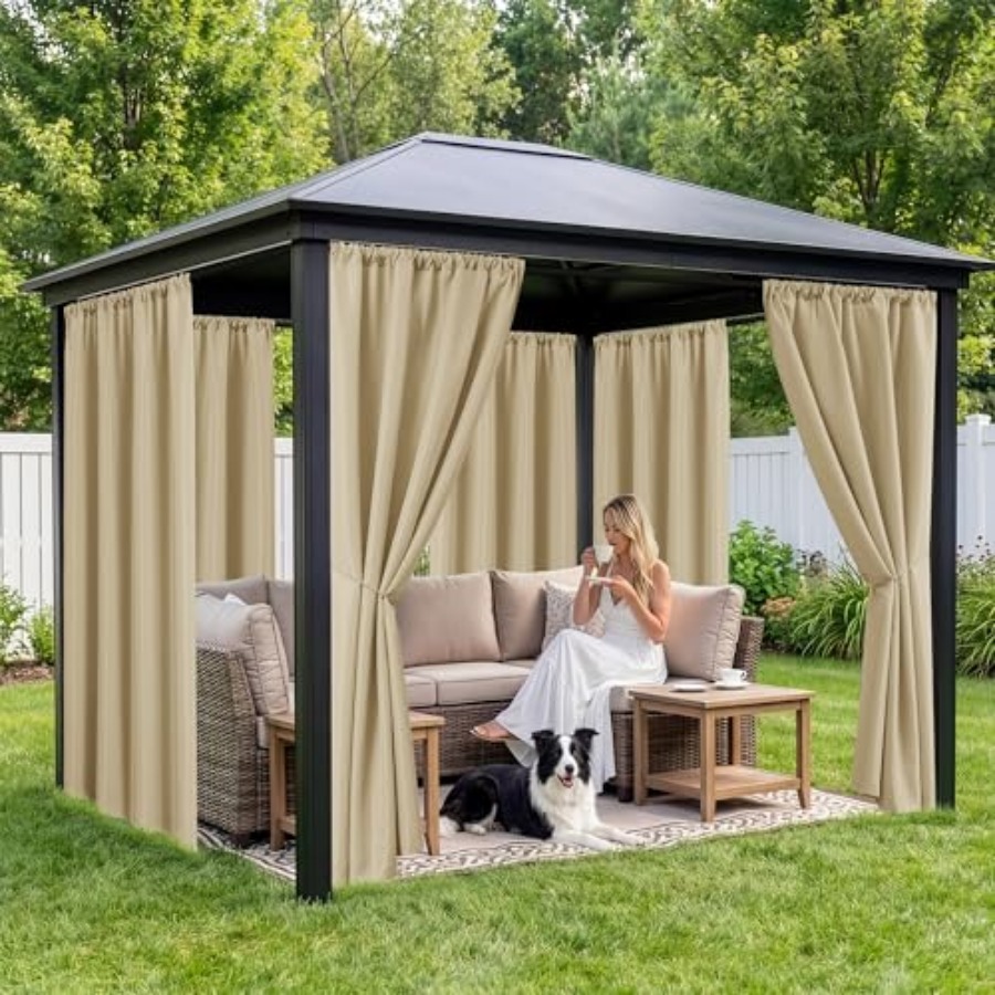 Outdoor Curtains for Patio Wat – Outdoor Lighting For Gazebo Bewertung und Preis