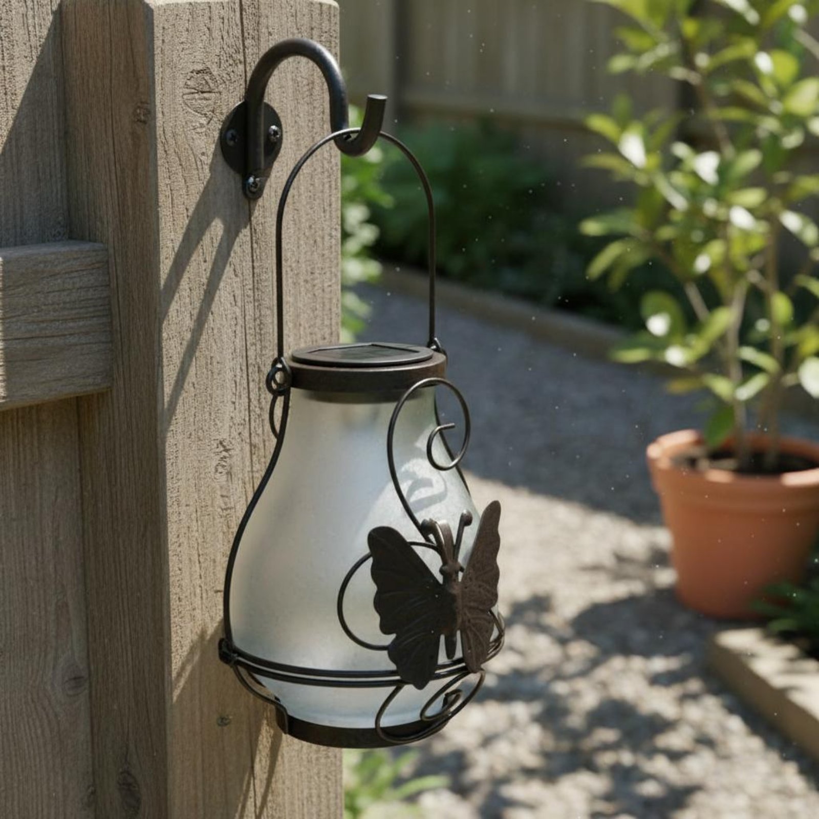 Solar Butterfly Lantern Waterp – Outdoor Lighting For Patio Bewertung und Preis