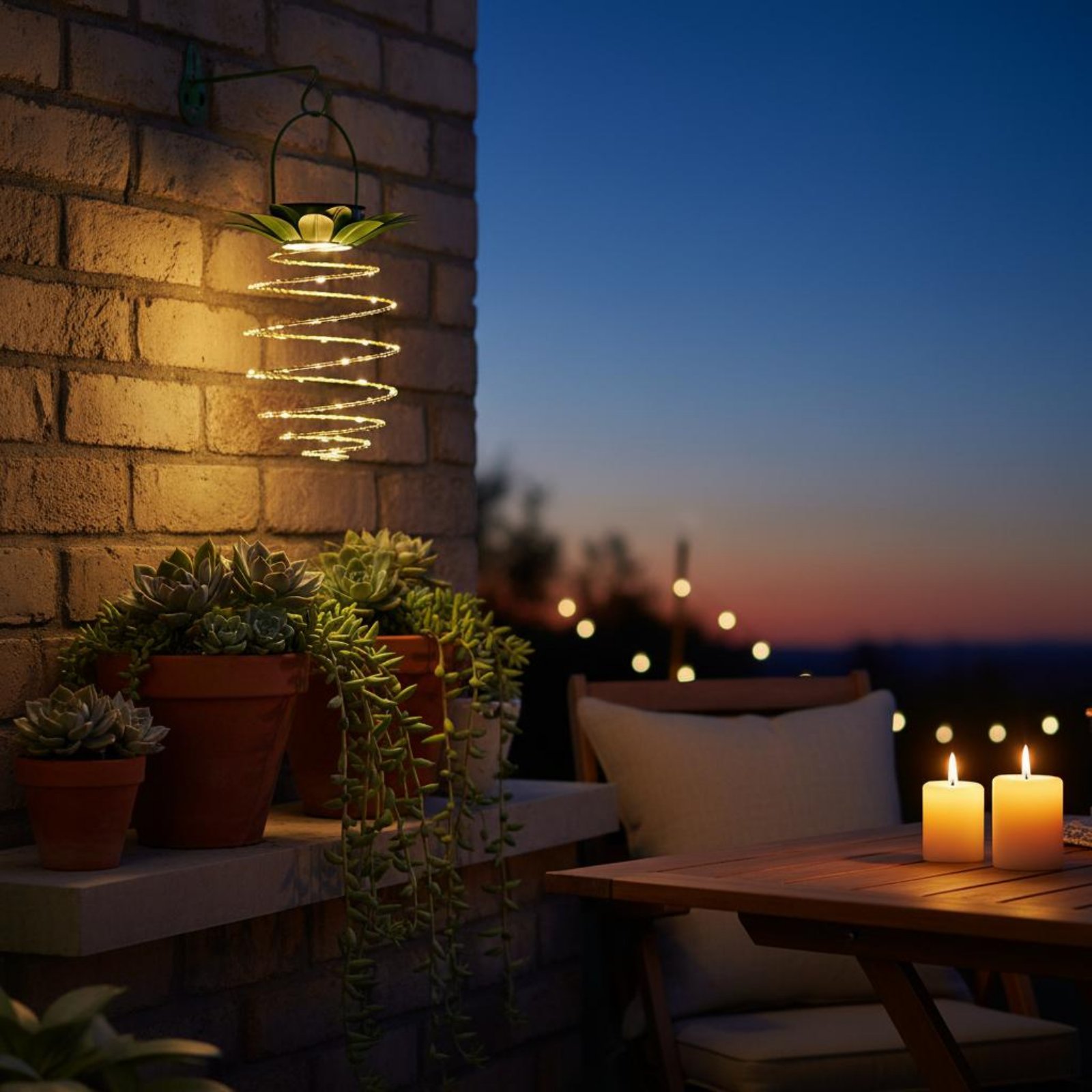 2 Pieces Solar Pineapple Lamp  – Hanging Outdoor Lighting Bewertung und Preis