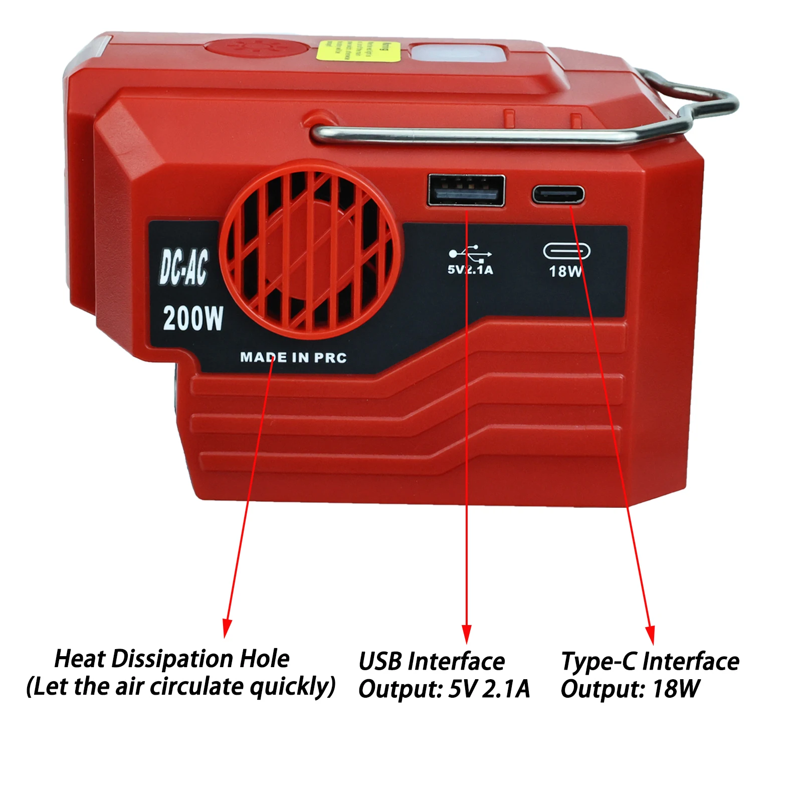 200W Portable Power Inverter 1 – Outdoor Lighting Battery Operated Bewertung und Preis