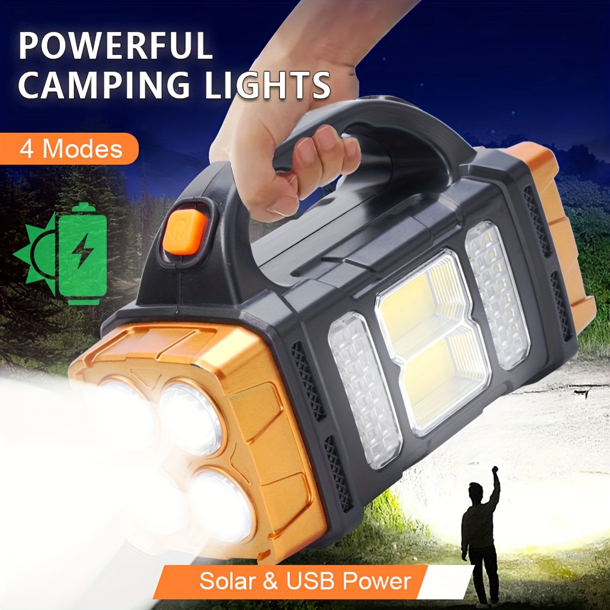 New Upgrade Rechargeable High  – Outdoor Lighting Quality Bewertung und Preis