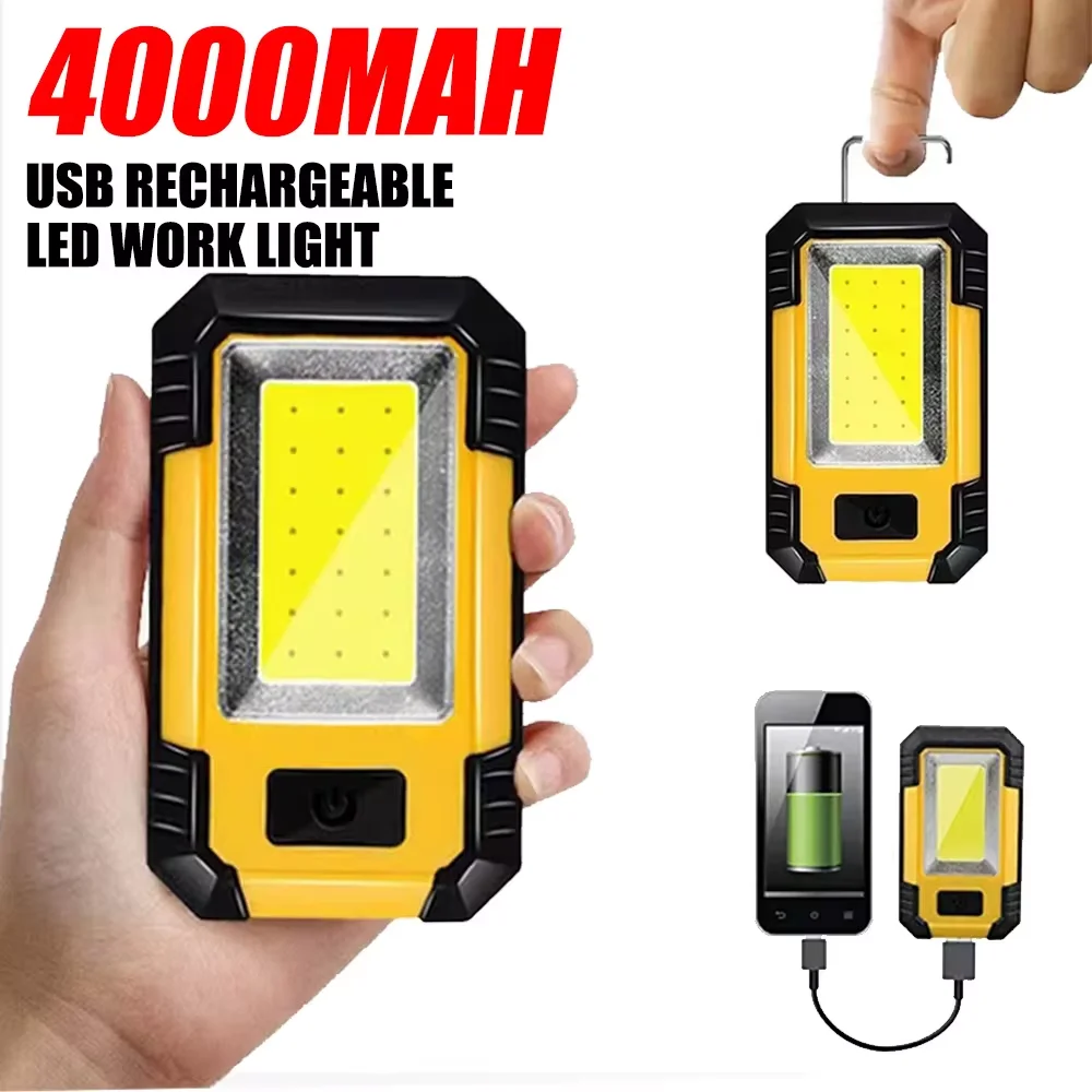 Portable 4000MaH Rechargeable  – Outdoor Lighting Hooks Bewertung und Preis